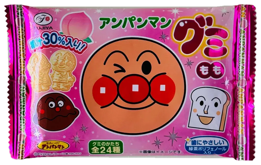 Anpanman Gummy — Peach