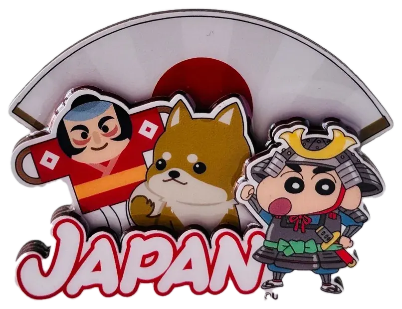 Crayon Shin-chan Samurai Magnet