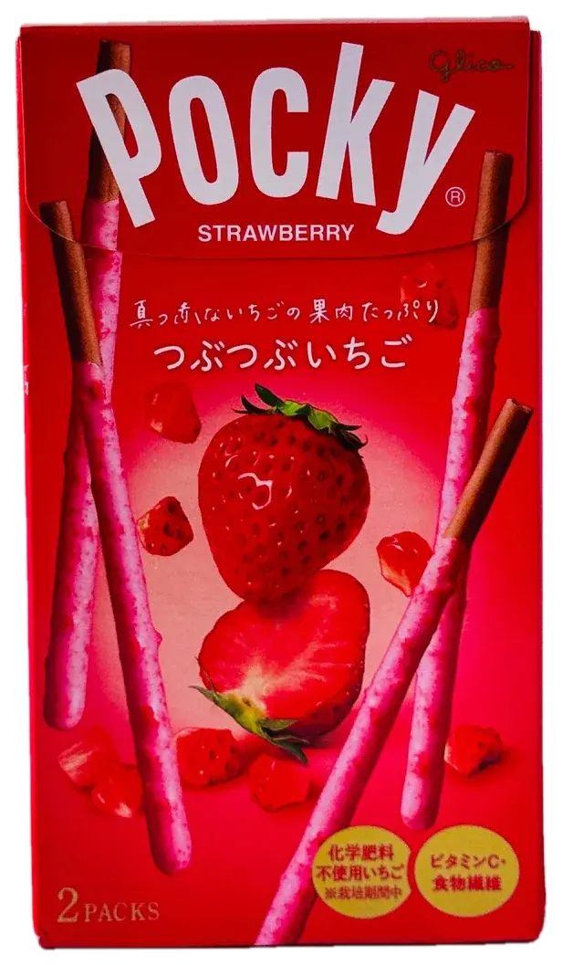 Pocky Tsubu Tsubu Strawberry